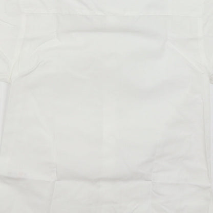 TU Boys White   Basic Button-Up Size 8 Years
