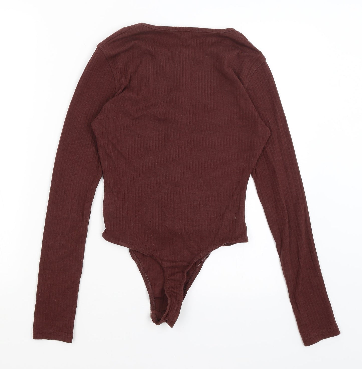 Missguided Womens Red   Bodysuit One-Piece Size 8