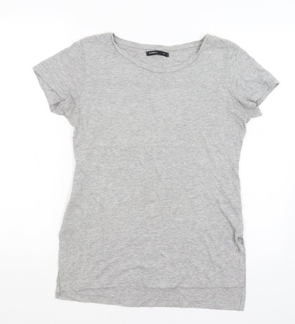 Womens UK Size S House Grey Basic T-Shirt