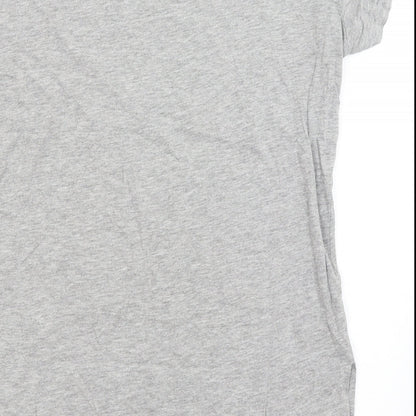 Womens UK Size S House Grey Basic T-Shirt
