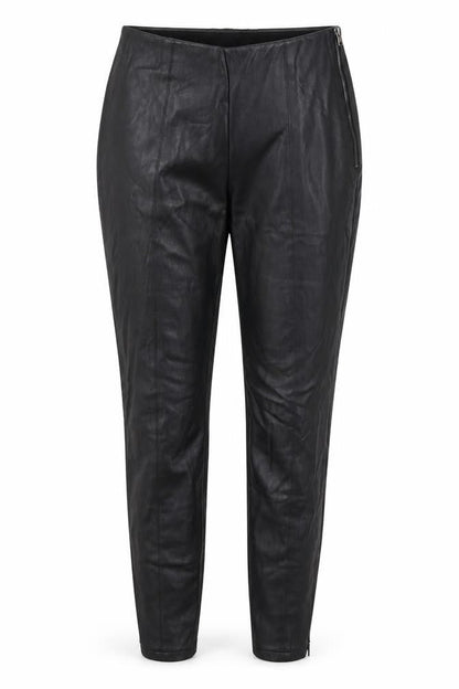 Womens UK Size 8 Preworn Regular Fit  Black Trousers