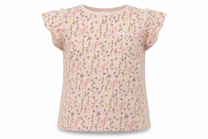 Next Baby Pink Floral  Basic T-Shirt Size 18-24 Months