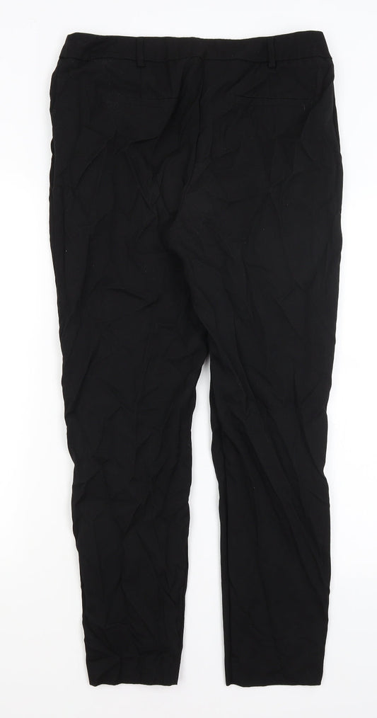 TU Womens Black   Trousers  Size 14 L27.5 in
