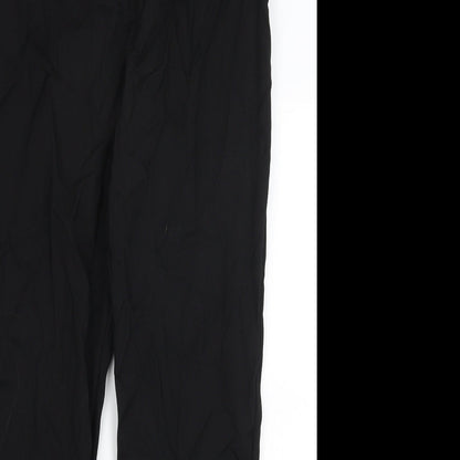 TU Womens Black   Trousers  Size 14 L27.5 in