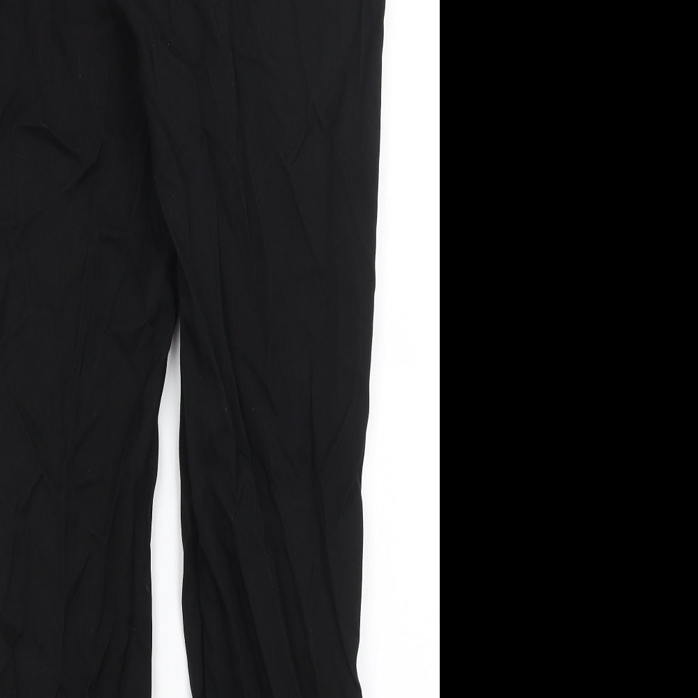 TU Womens Black   Trousers  Size 14 L27.5 in