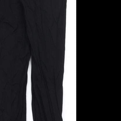 TU Womens Black   Trousers  Size 14 L27.5 in