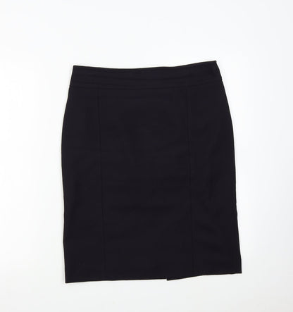 Linea Womens Blue   Straight & Pencil Skirt Size 12