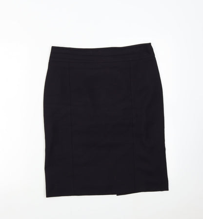 Linea Womens Blue   Straight & Pencil Skirt Size 12