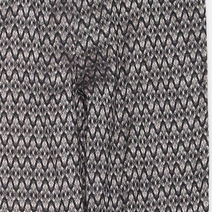 ELGO Womens Black   Capri Trousers Size 42 L28 in