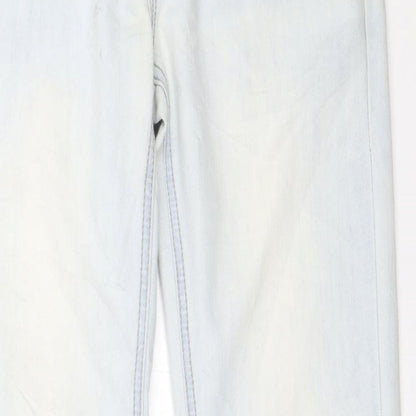 Iteno Womens Blue   Straight Jeans Size 26 in L32 in