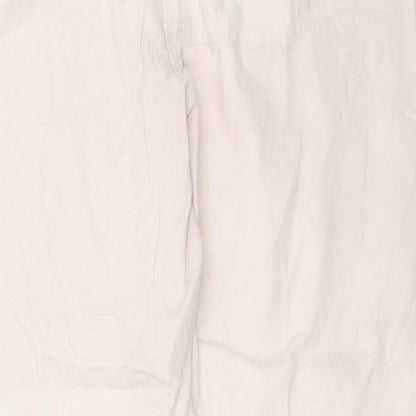 Nutmeg Womens Beige   Capri Trousers Size 18 L26 in