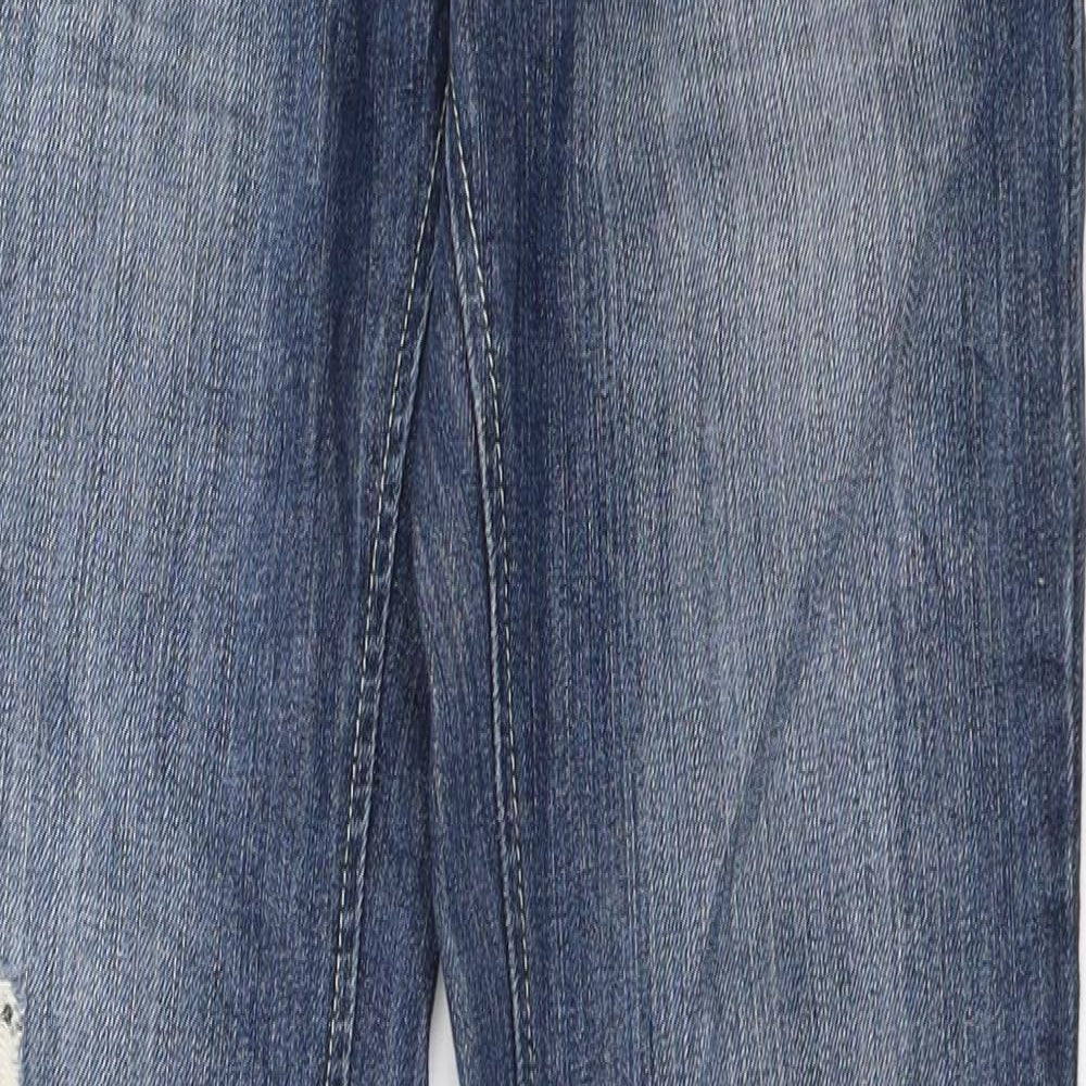 United Colors of Benetton Womens Blue   Straight Jeans Size 40 L30.5 in