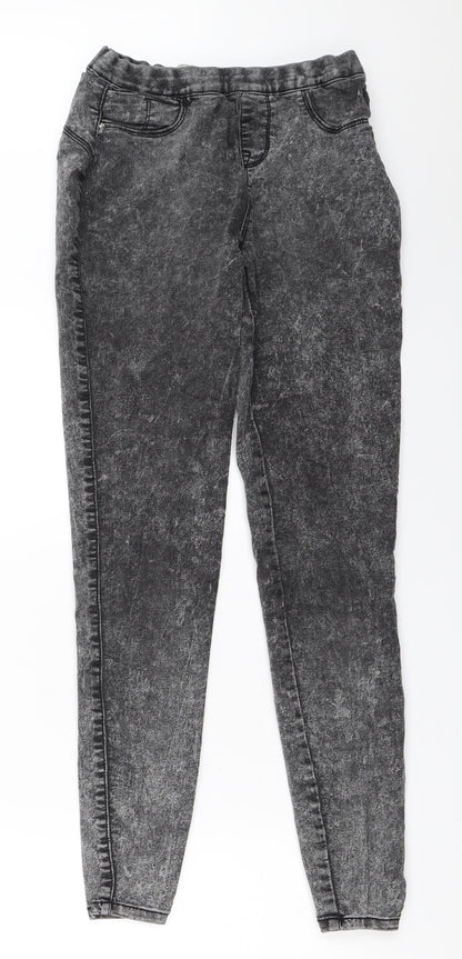 Primark Womens Black   Jegging Jeans Size 8 L28 in