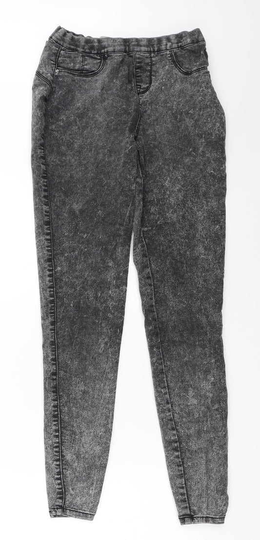 Primark Womens Black   Jegging Jeans Size 8 L28 in