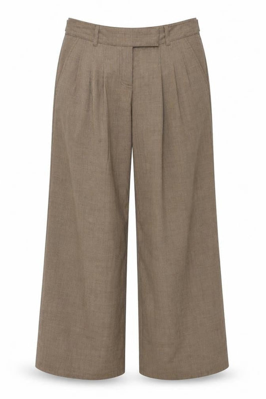 Womens UK Size 38 Vera Moda Regular Fit  Brown Trousers