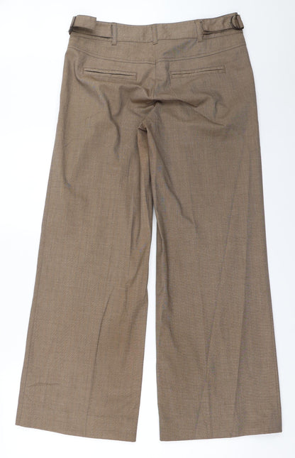 Vera Moda Womens Brown   Trousers  Size 38 L30 in