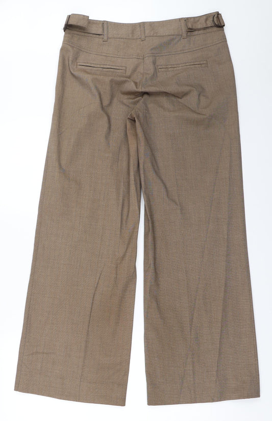 Vera Moda Womens Brown   Trousers  Size 38 L30 in