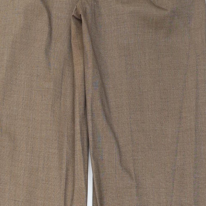Vera Moda Womens Brown   Trousers  Size 38 L30 in