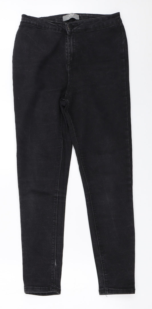 Dorothy Perkins Womens Black   Skinny Jeans Size 10 L27.5 in