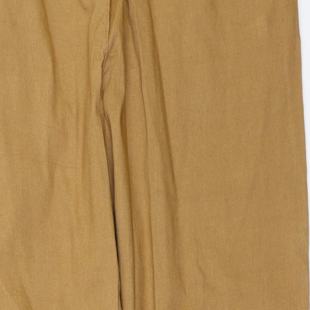 Womens UK Size 28 in Preworn Regular Fit  Beige Trousers
