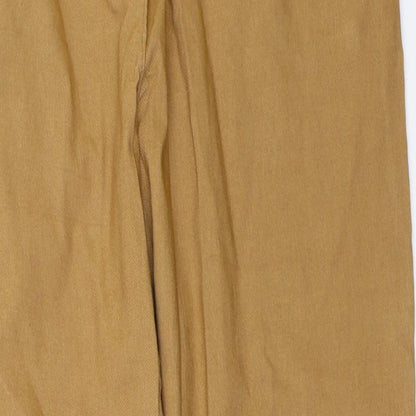Womens UK Size 28 in Preworn Regular Fit  Beige Trousers