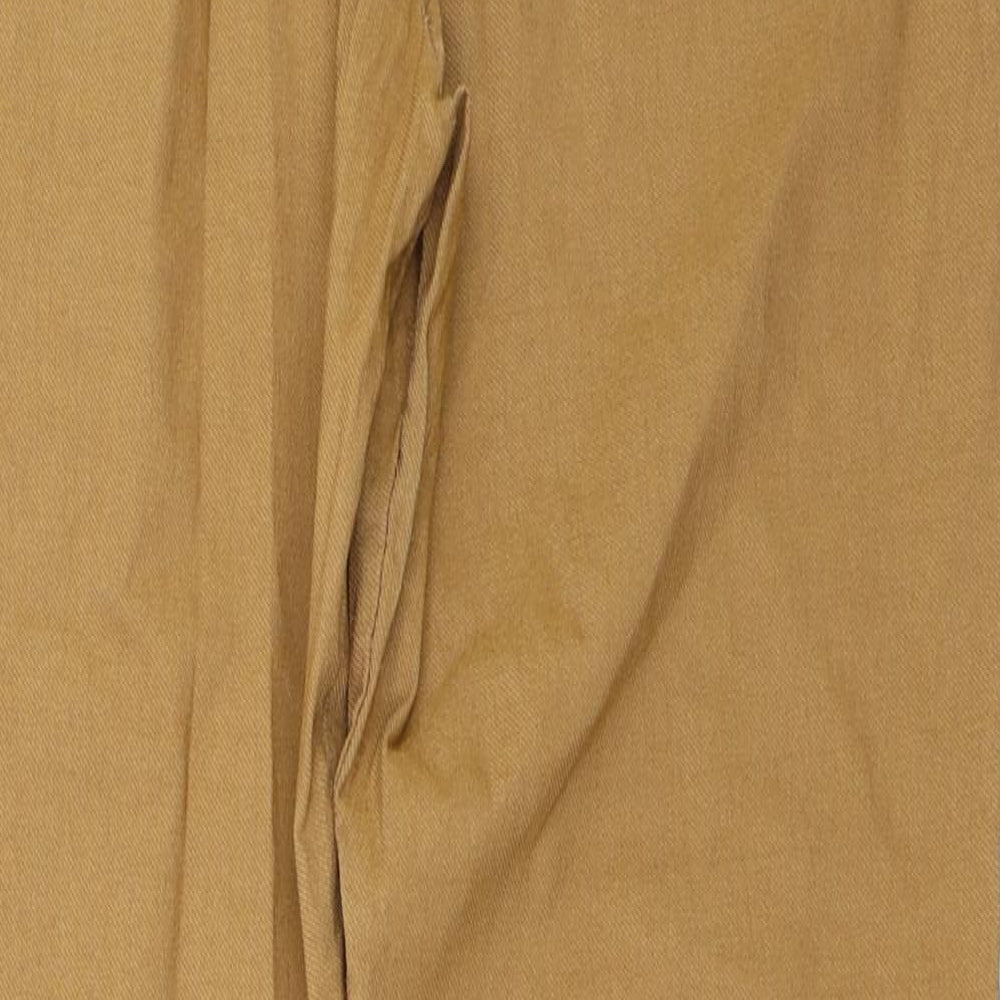 Womens UK Size 28 in Preworn Regular Fit  Beige Trousers