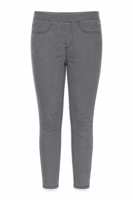 Womens UK Size 10 Avenue Regular Fit Jegging Grey Jeans