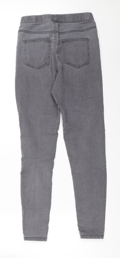 Avenue Womens Grey   Jegging Jeans Size 10 L27.5 in