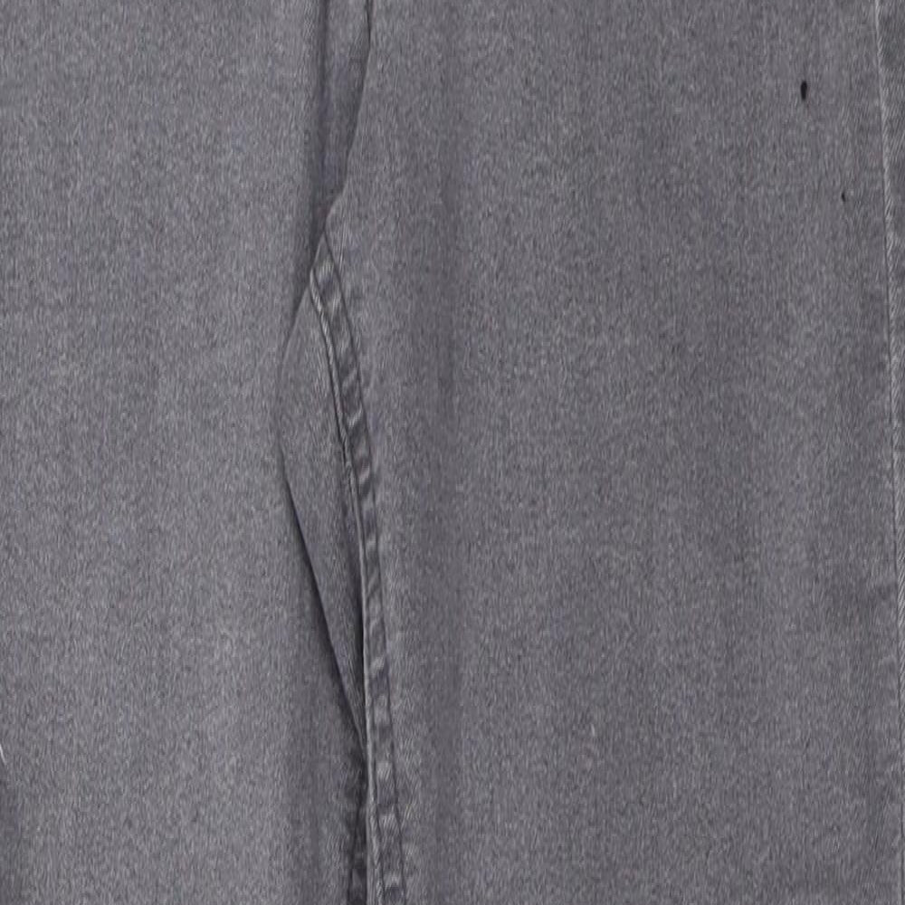 Avenue Womens Grey   Jegging Jeans Size 10 L27.5 in