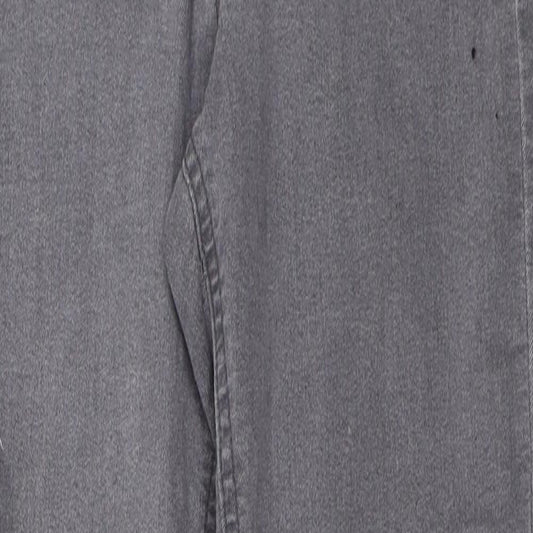 Avenue Womens Grey   Jegging Jeans Size 10 L27.5 in