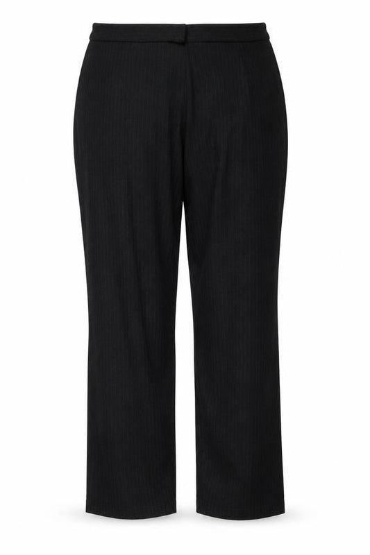 Womens UK Size 20 Yessica Regular Fit  Black Trousers