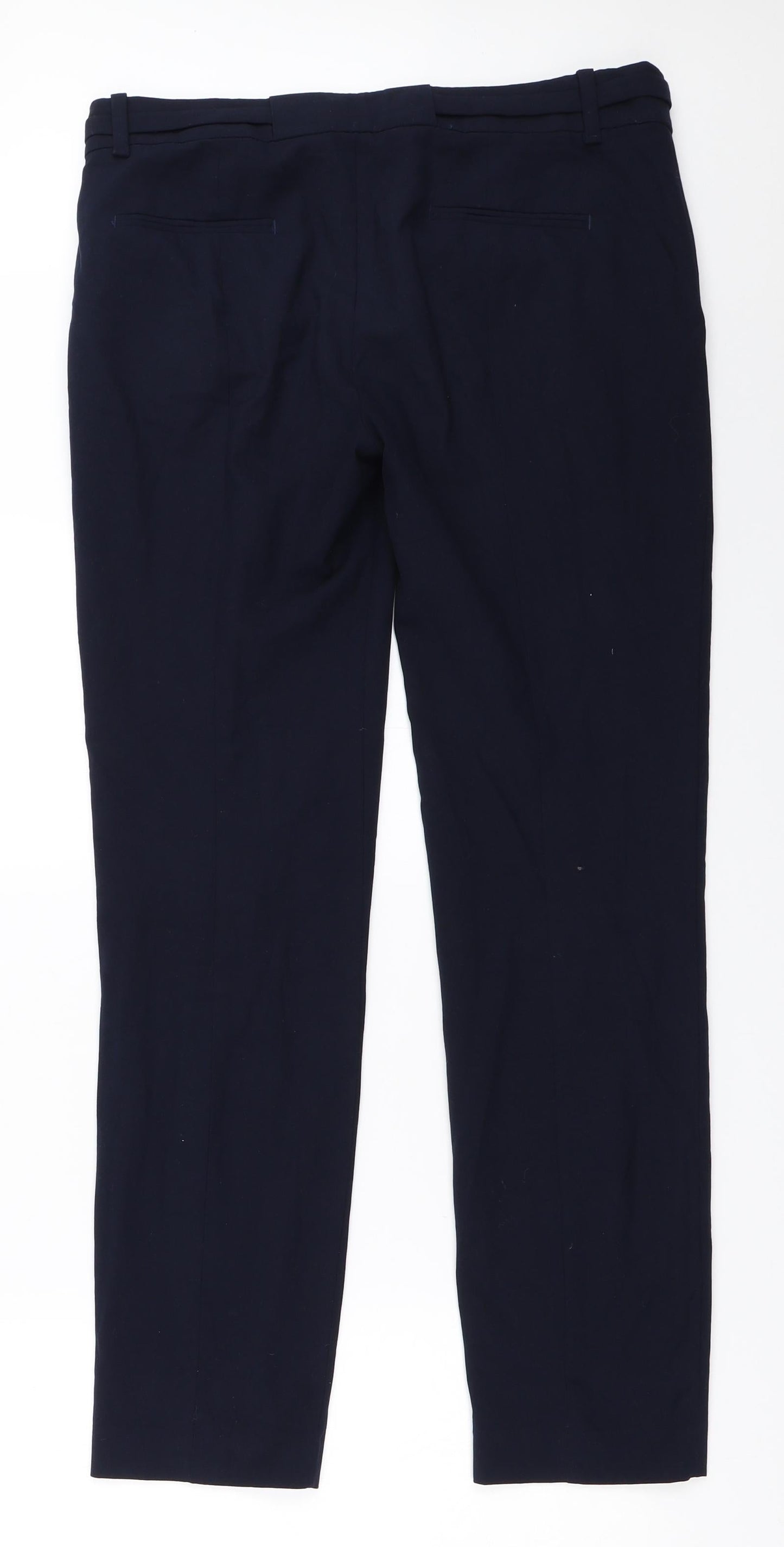 Womens UK Size M Zara Regular Fit  Blue Trousers