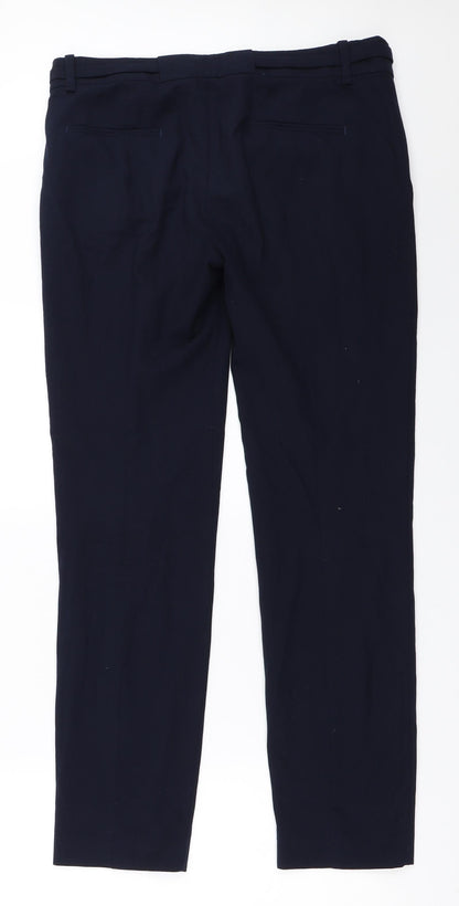 Womens UK Size M Zara Regular Fit  Blue Trousers