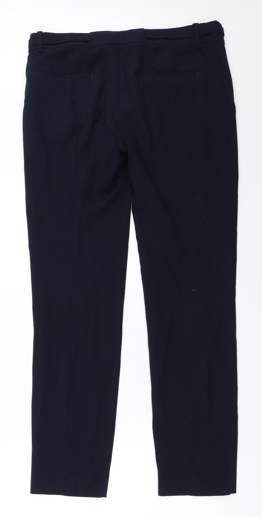 Womens UK Size M Zara Regular Fit  Blue Trousers