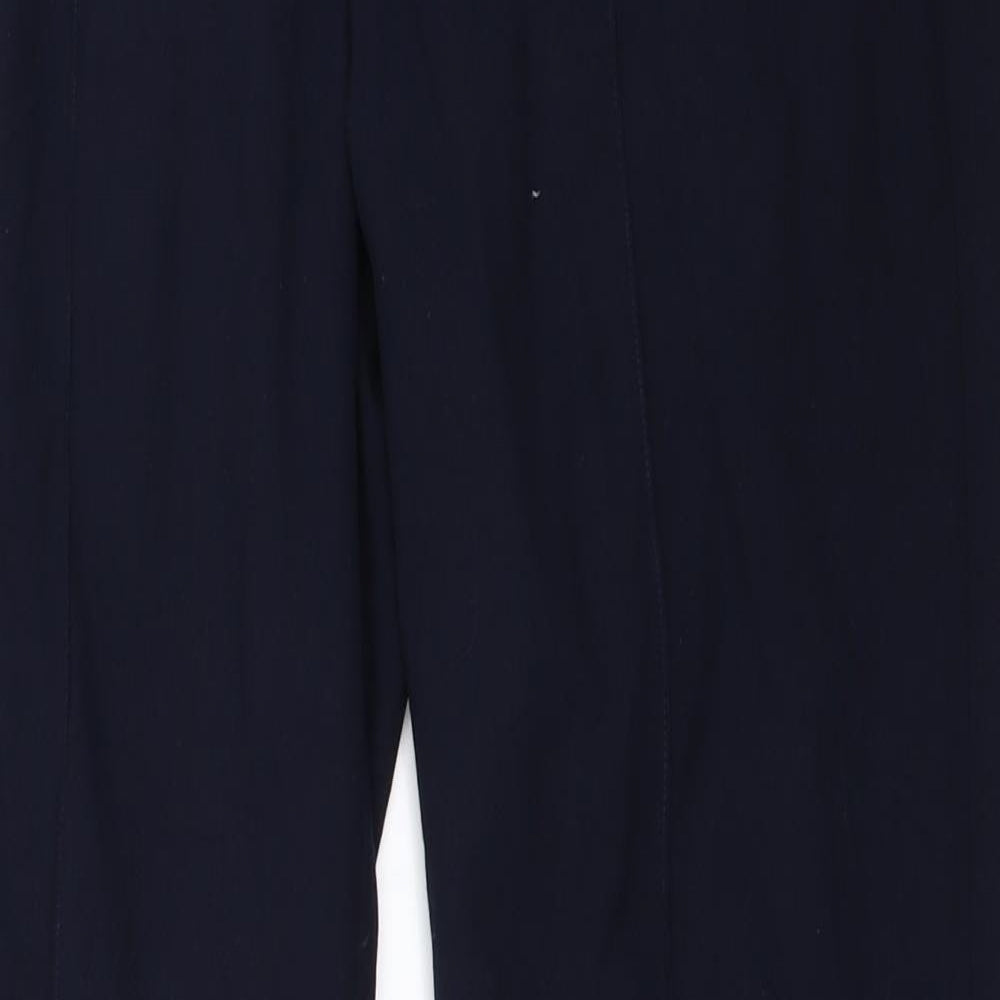 Womens UK Size M Zara Regular Fit  Blue Trousers