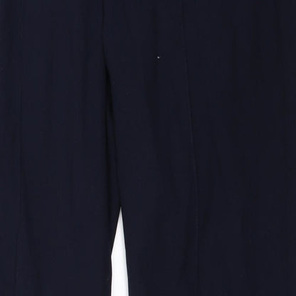 Womens UK Size M Zara Regular Fit  Blue Trousers