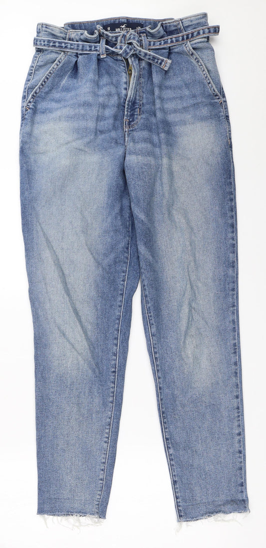 Hollister Womens Blue   Mom Jeans Size 25 in L27 in