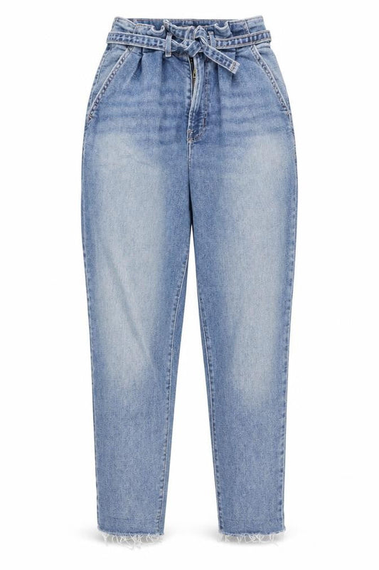 Womens UK Size 25 in Hollister Regular Fit Mom Blue Jeans