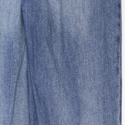 Hollister Womens Blue   Mom Jeans Size 25 in L27 in