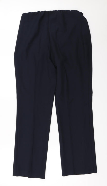 Bonmarché Womens Blue   Trousers  Size 12 L29.5 in