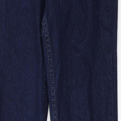 Womens UK Size 26 in H&M Regular Fit Skinny Blue Jeans