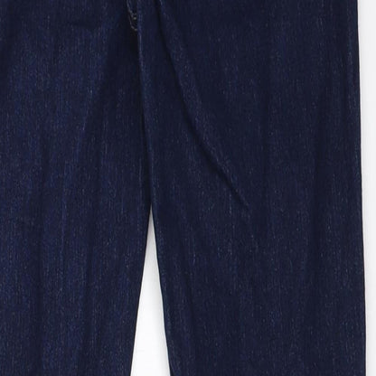 Womens UK Size 26 in H&M Regular Fit Skinny Blue Jeans