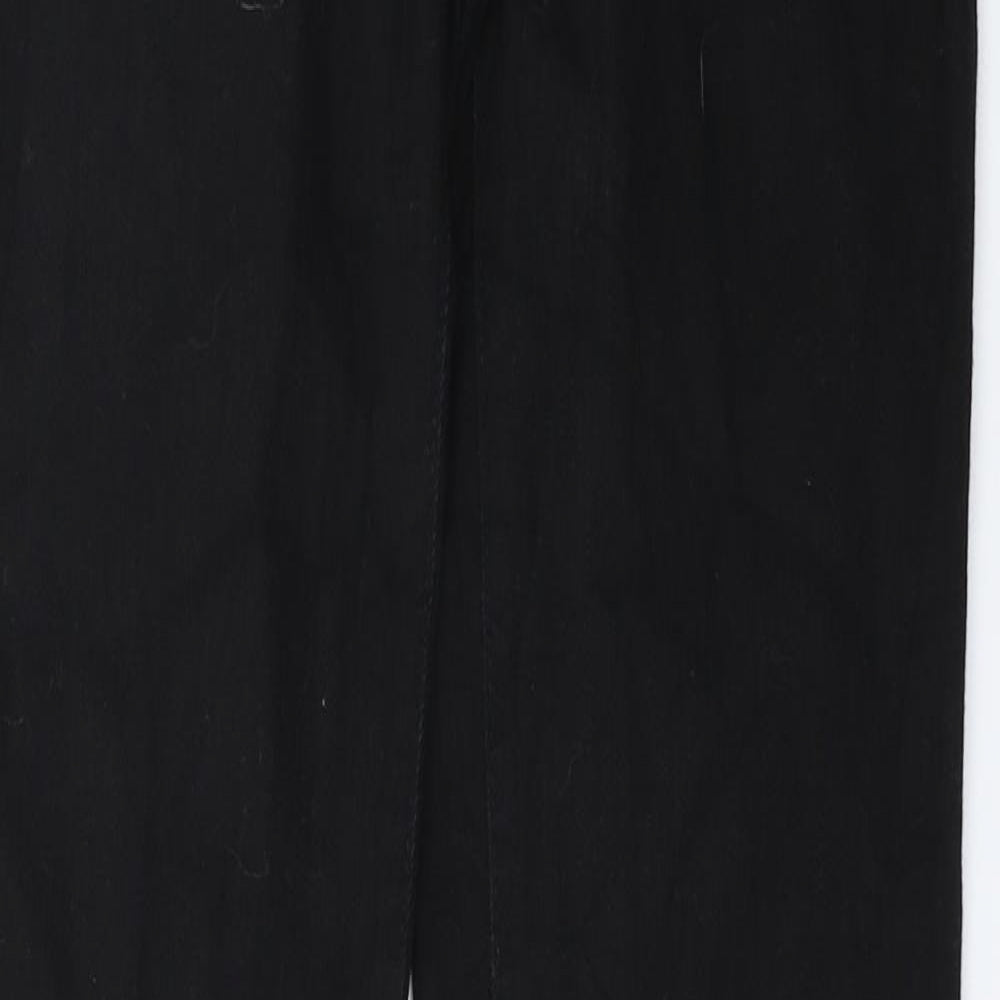 Womens UK Size 36 TALLY WEiJL Regular Fit Straight Black Jeans