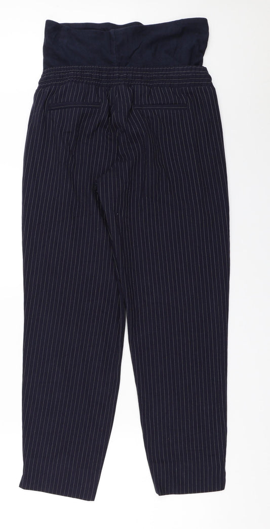 Womens UK Size 36 H&M Regular Fit  Blue Trousers