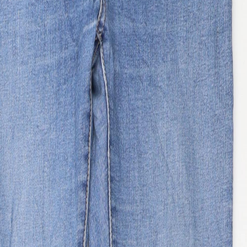 Womens UK Size 28 in Preworn Regular Fit Skinny Blue Jeans