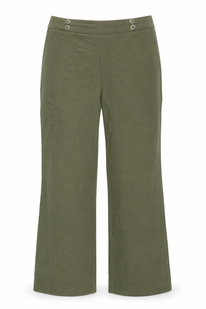 Womens UK Size 12 Anna Rose Regular Fit  Green Trousers
