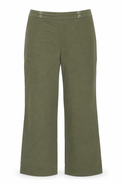 Womens UK Size 12 Anna Rose Regular Fit  Green Trousers