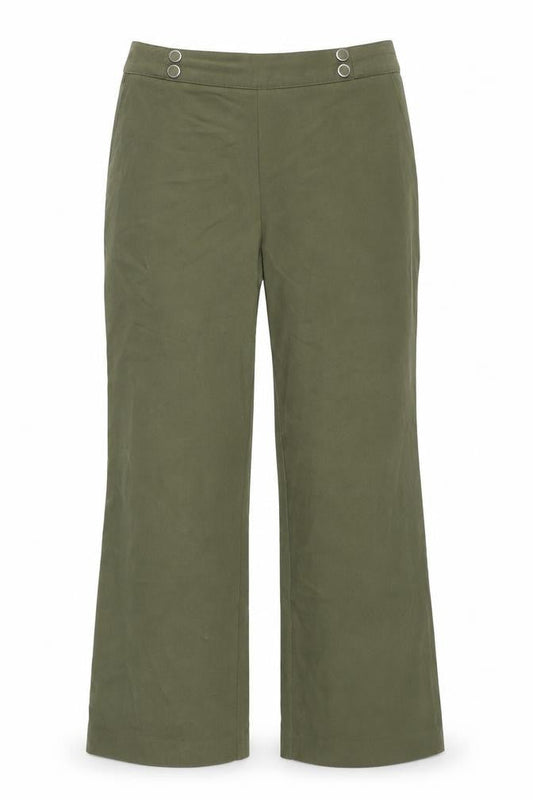 Womens UK Size 12 Anna Rose Regular Fit  Green Trousers