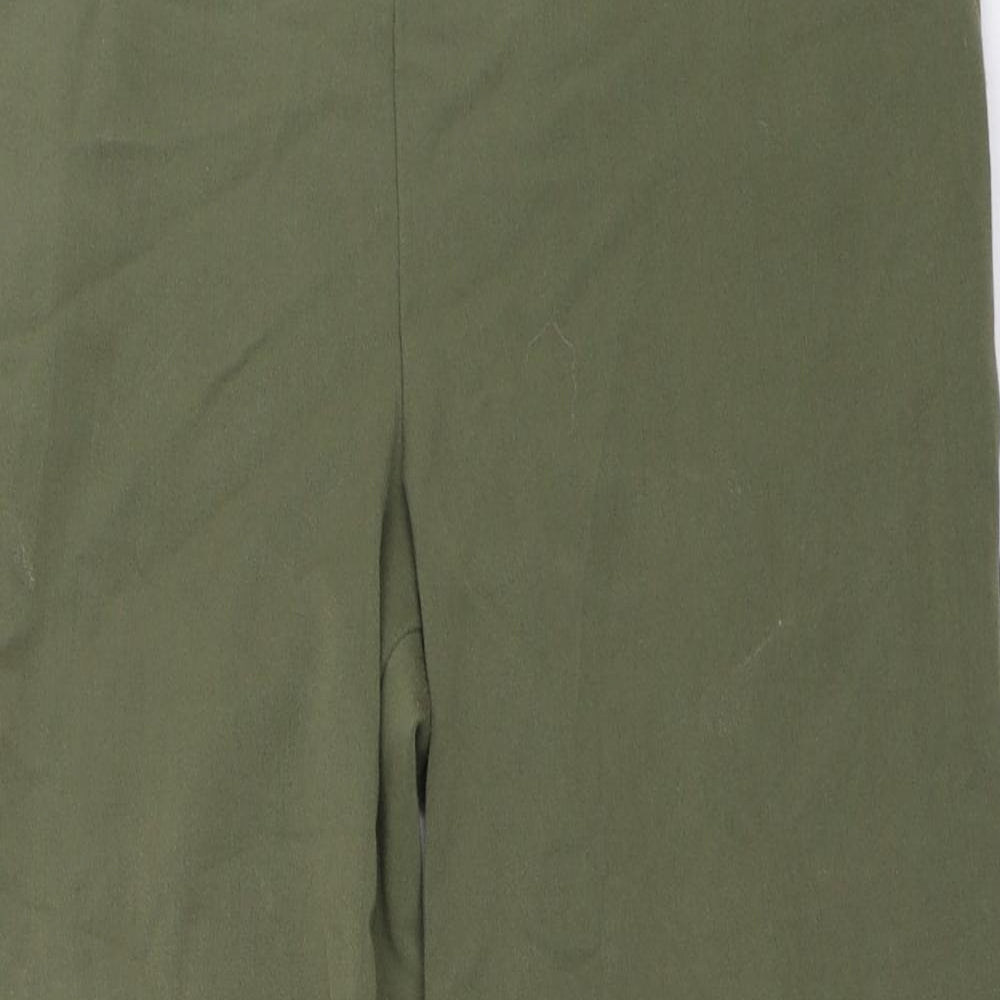 Womens UK Size 12 Anna Rose Regular Fit  Green Trousers