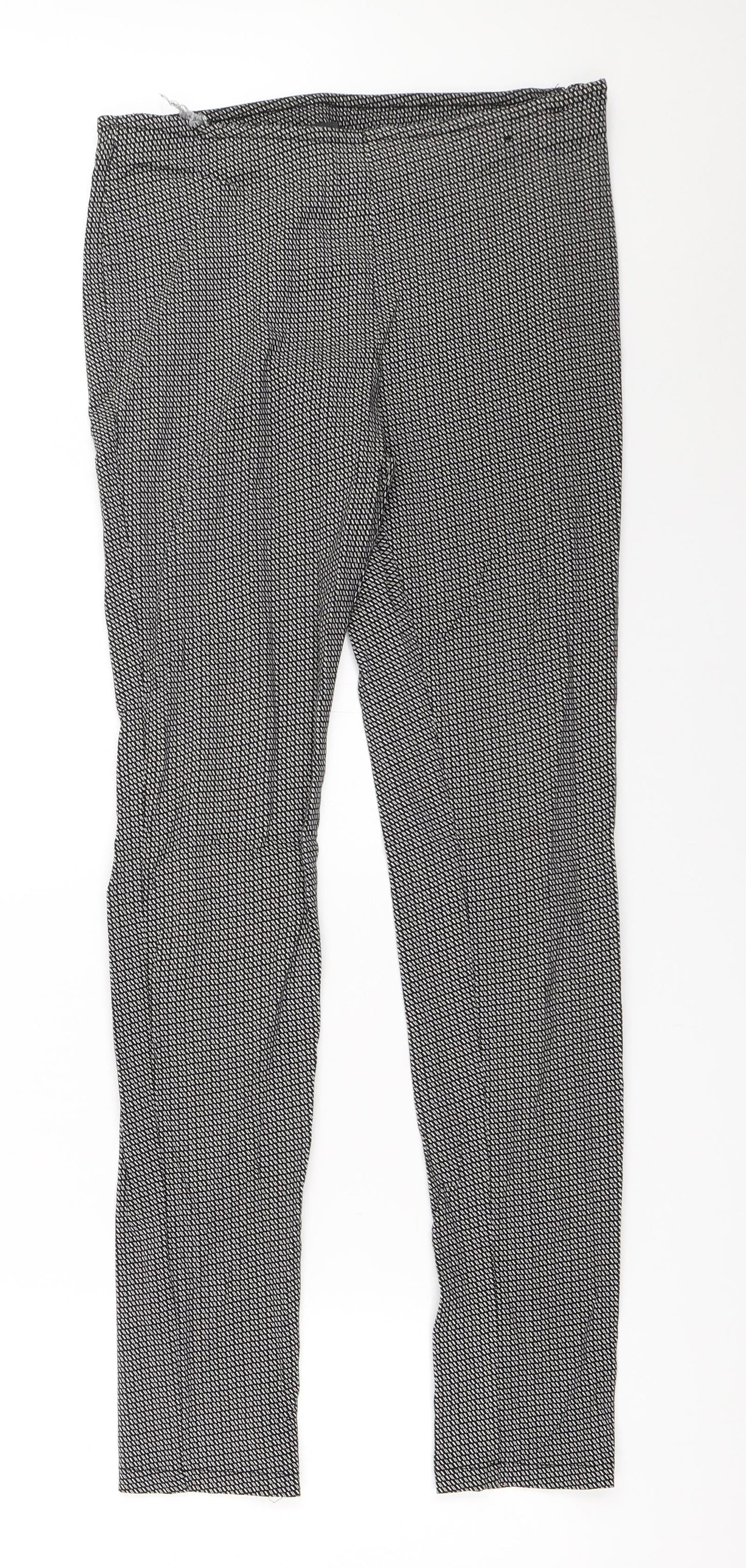 Primark Womens Black   Trousers  Size 8 L28.5 in